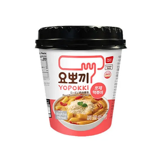 Topokki Yopokki sabor crema de Tomate 120 g