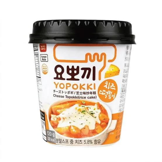 Topokki Yopokki sabor a Queso 120 g