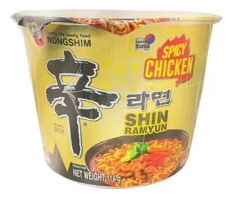 Nongshim Big Bowl Shin Ramyun Palio Picante 114 g