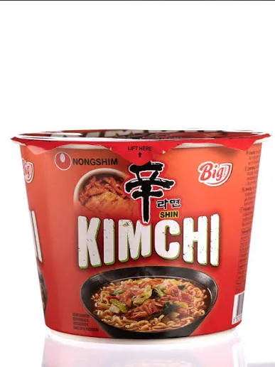 Nongshim Big Bowl Shin Noodle Soup Kimchi 112 g