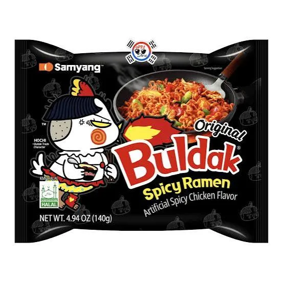 Buldak Spicy Ramen Original 140 gr(unidad)
